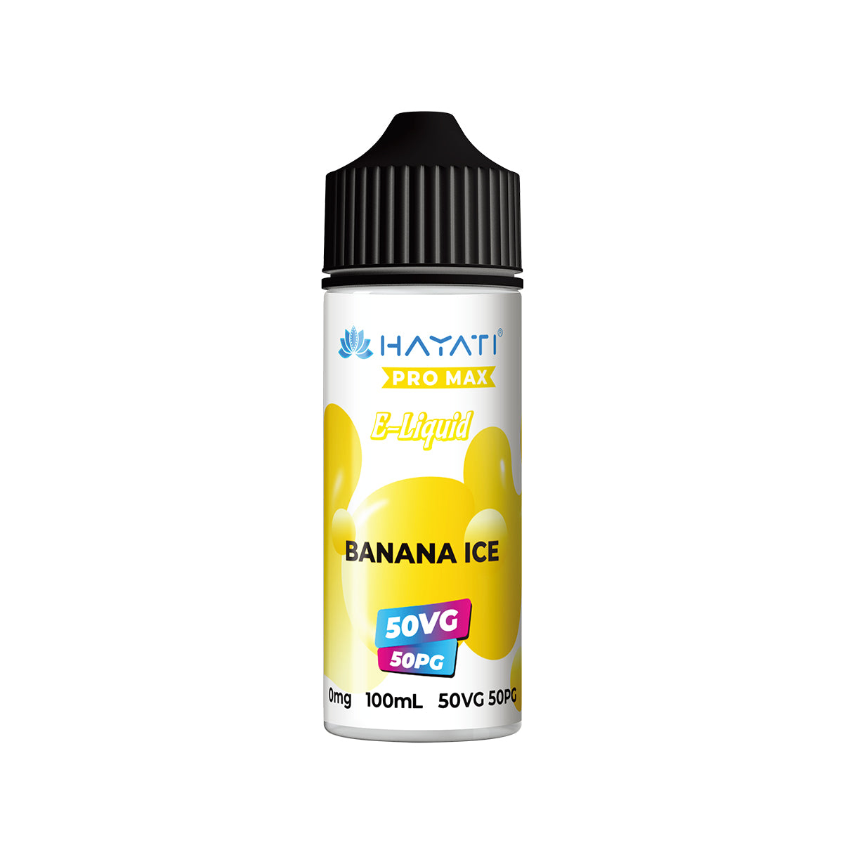 Hayati Pro Max 50/50 100ml - Banana Ice