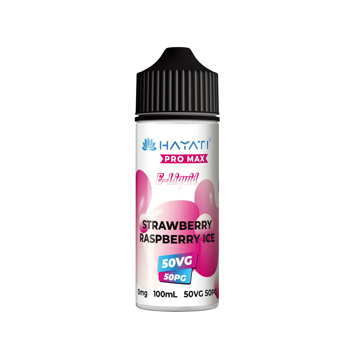 Hayati Pro Max 50/50 100ml - Strawberry Raspberry Ice