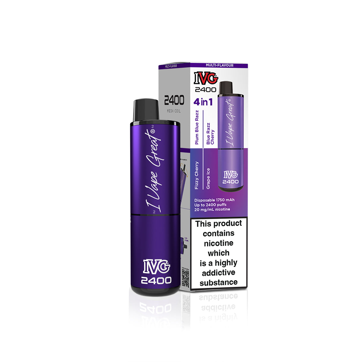 IVG 2400 Multi-Flavour Disposable
