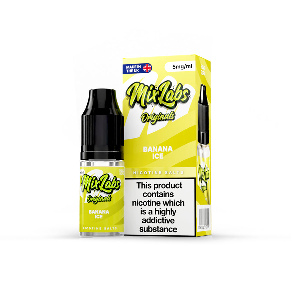 Mix Labs Originals - Banana Ice Nic Salt 10ml