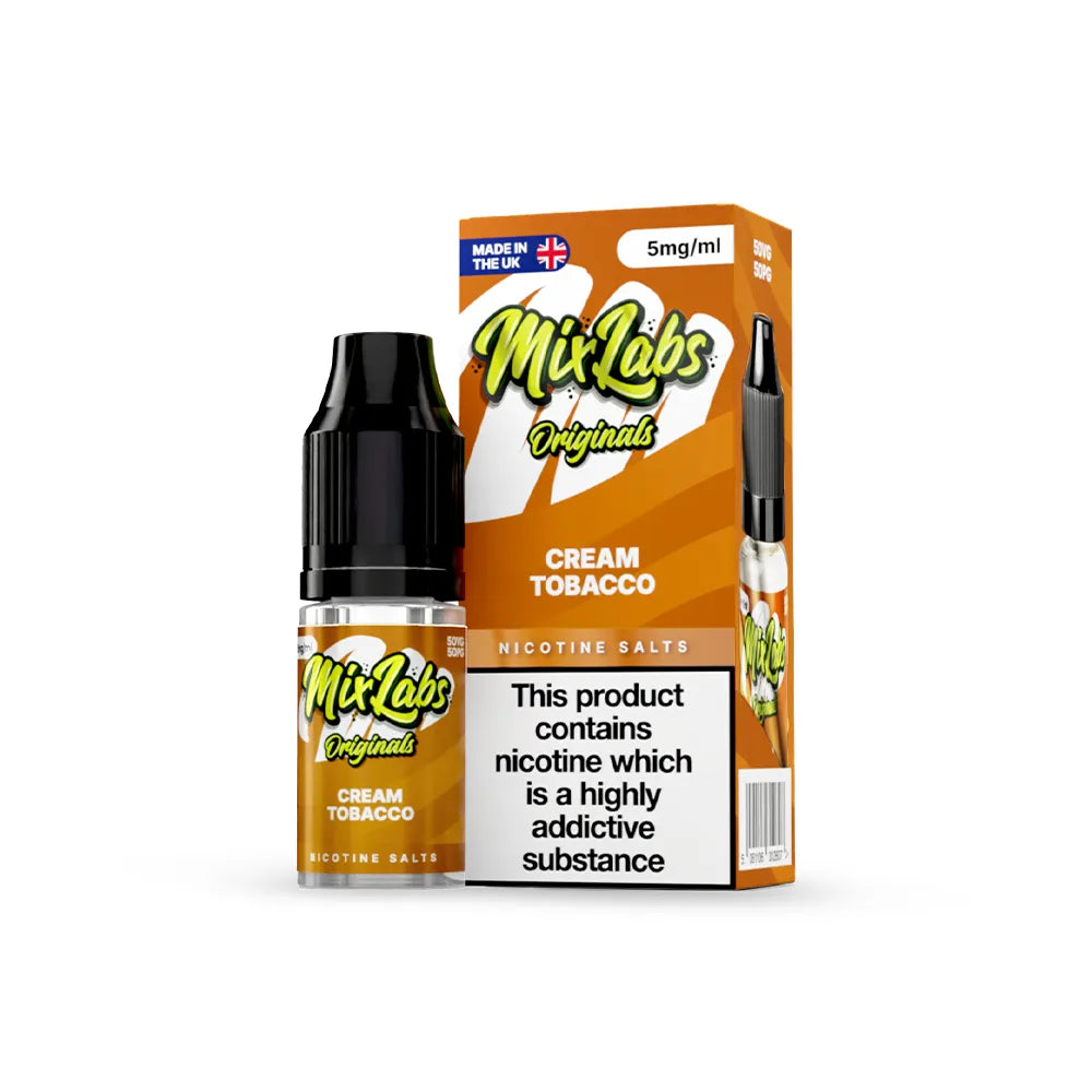Mix Labs Originals - Cream Tobacco Nic Salt 10ml