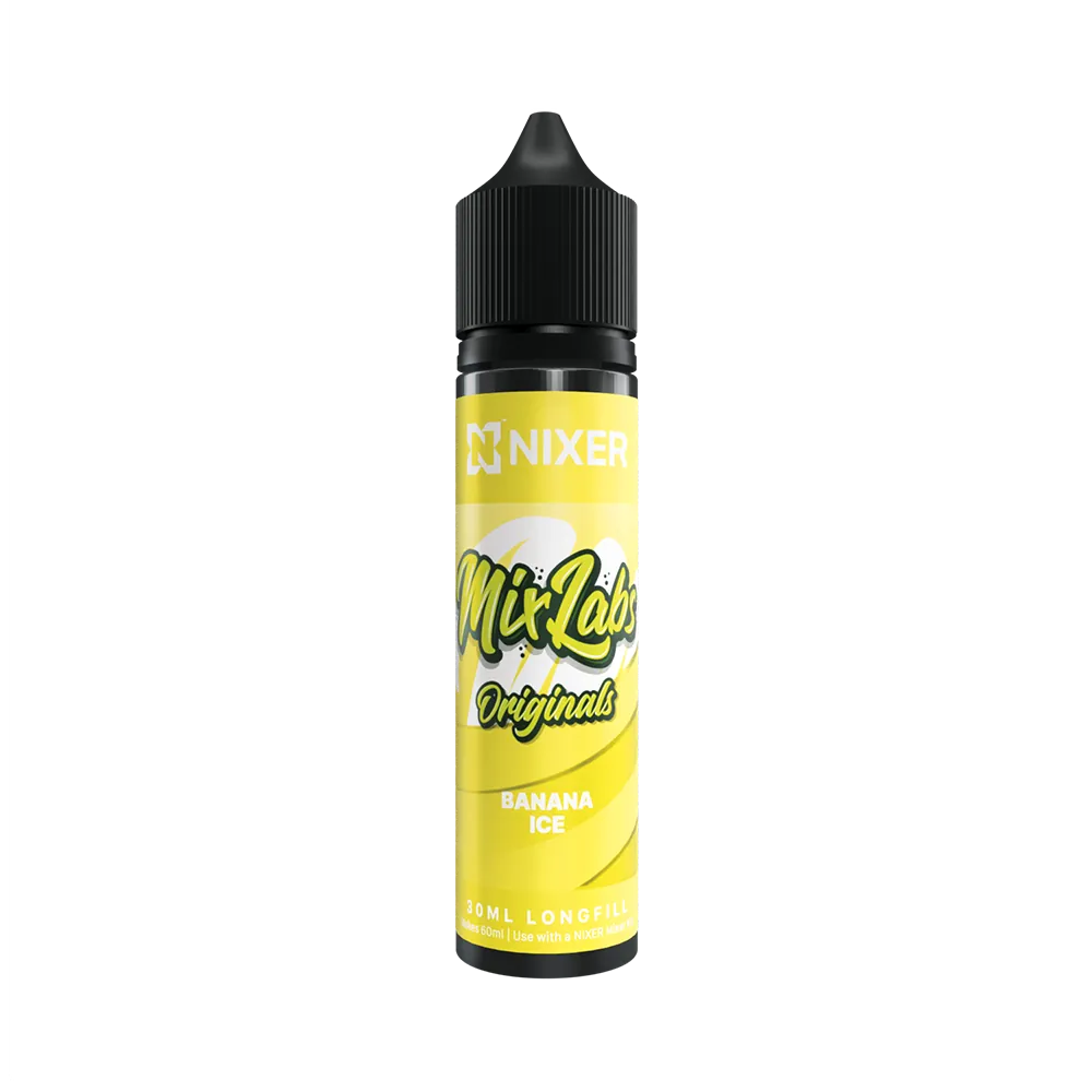 Nixer x Mix Labs Originals - Banana Ice 30ml Longfill