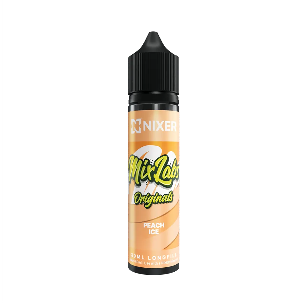 Nixer x Mix Labs Originals - Peach Ice 30ml Longfill