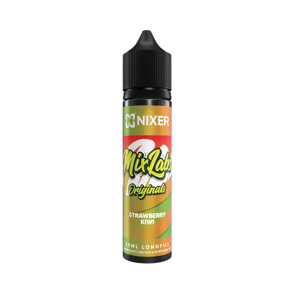 Nixer x Mix Labs Originals - Strawberry Kiwi 30ml Longfill