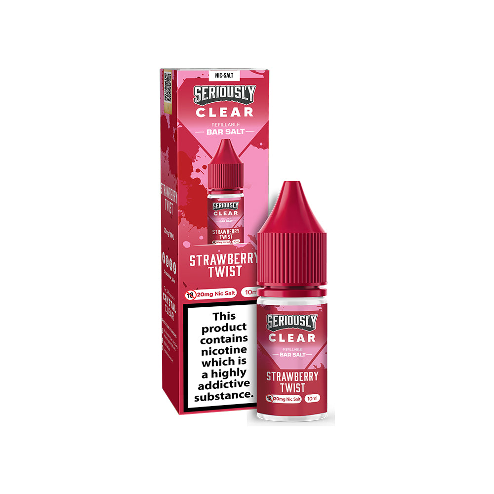 Seriously Clear - Strawberry Twist Nic Salt