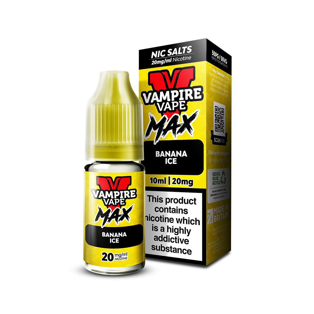 Vampire Vape Max - Banana Ice Nic Salt