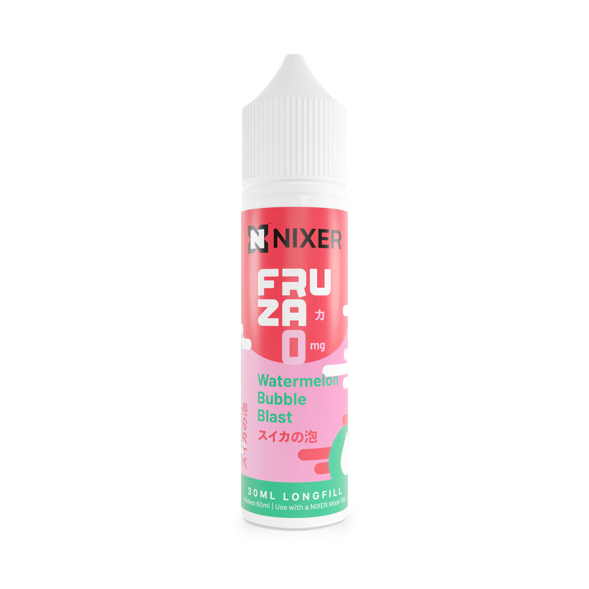 Nixer x Fruza - Watermelon Bubble Blast 30ml Longfill