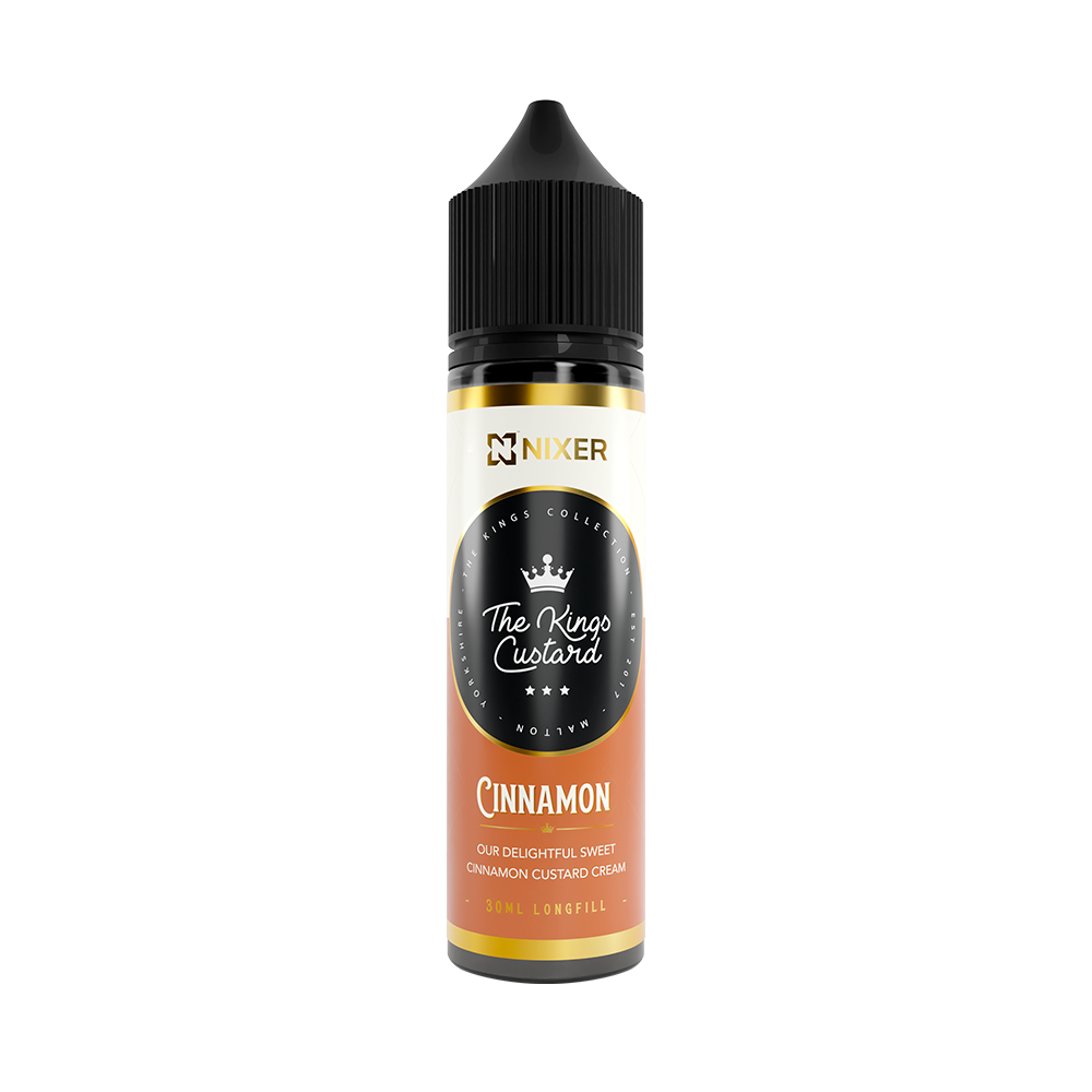 Nixer x The Kings Custard - Cinnamon 30ml Longfill