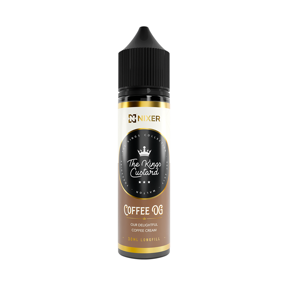 Nixer x The Kings Custard - Coffee OG 30ml Longfill