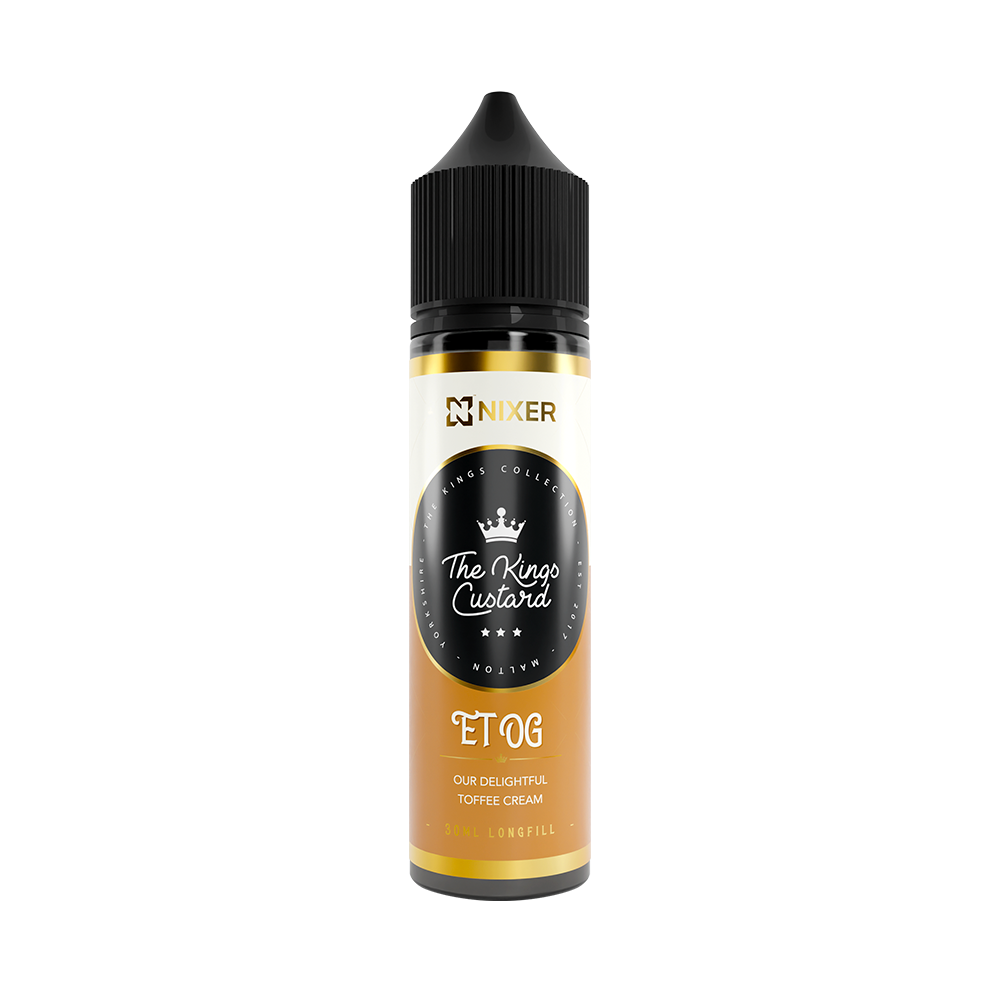 Nixer x The Kings Custard - ET OG (English Toffee) 30ml Longfill