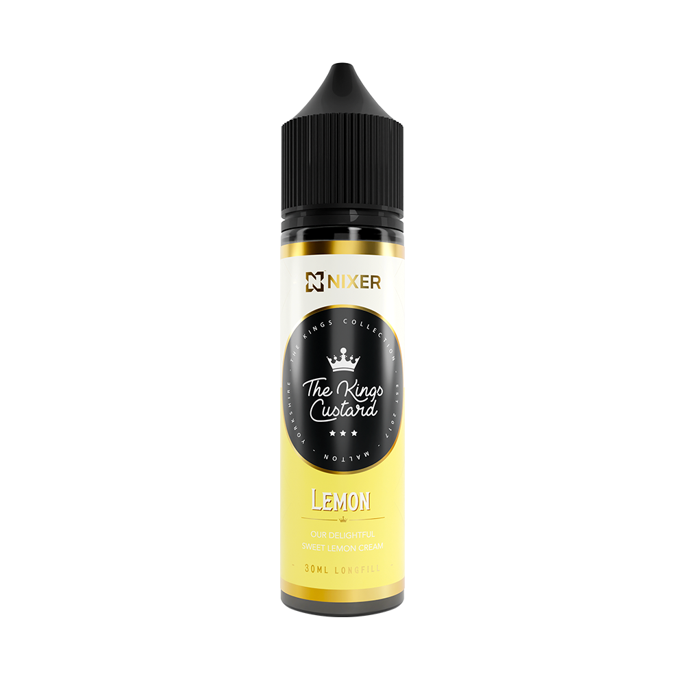 Nixer x The Kings Custard - Lemon 30ml Longfill