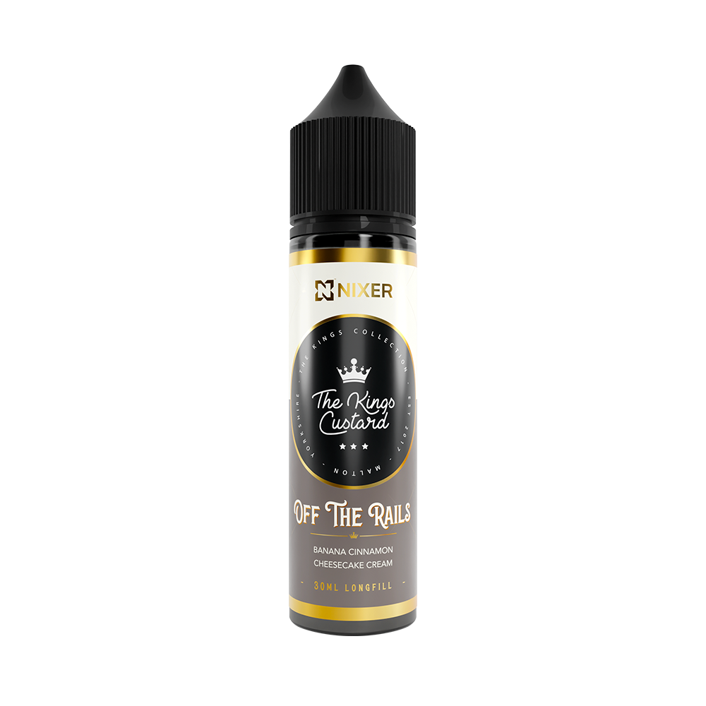 Nixer x The Kings Custard - Off The Rails 30ml Longfill