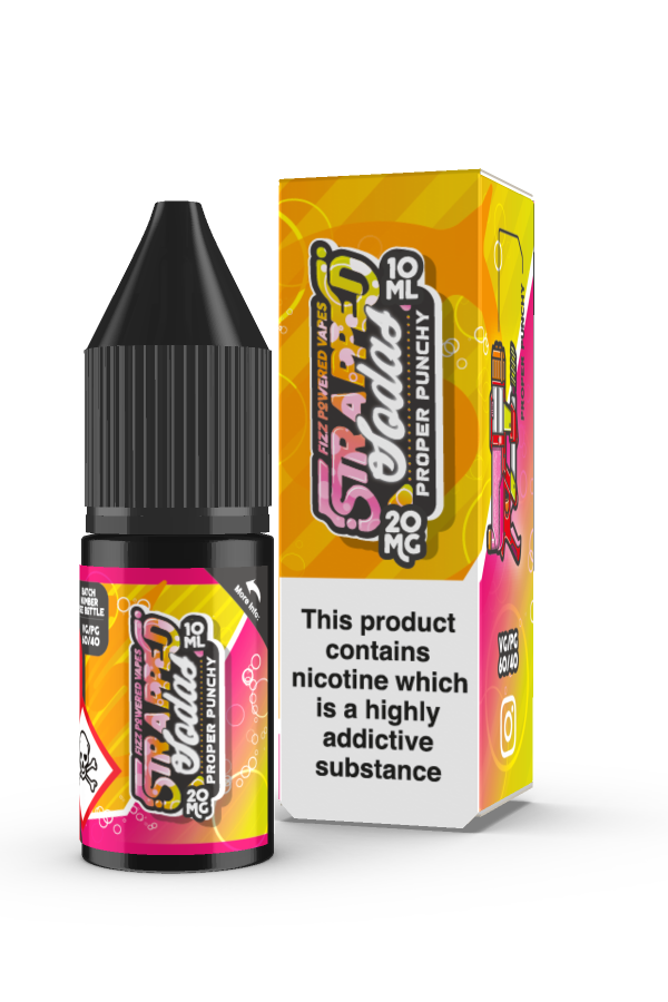 Strapped Sodas - Proper Punchy Nic Salt