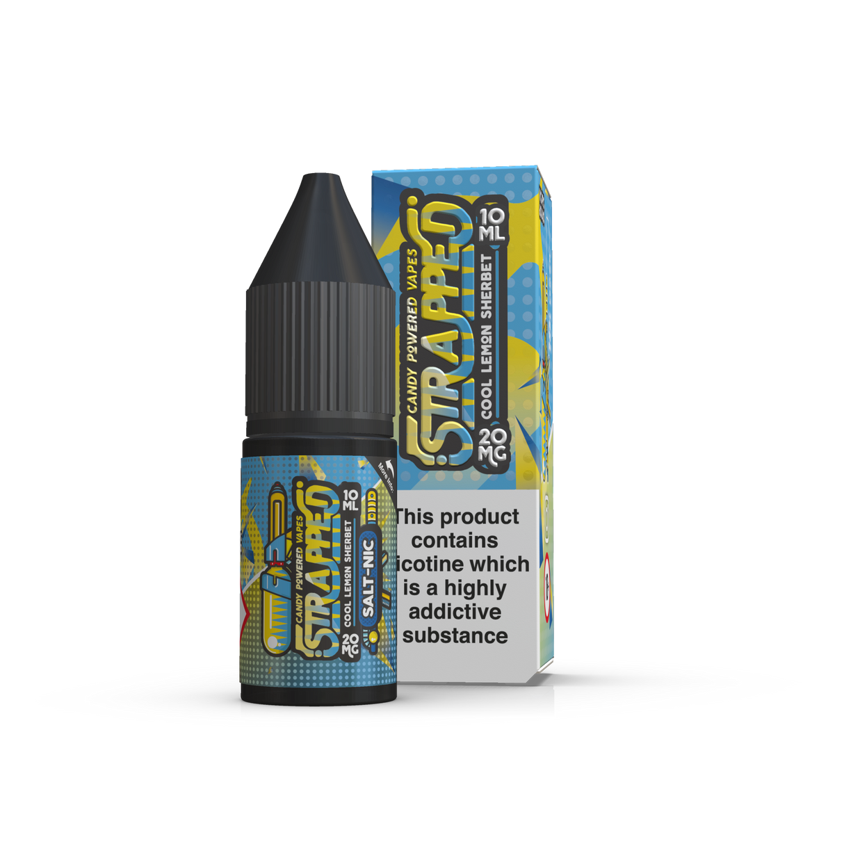 Strapped - Cool Lemon Sherbet Nic Salt