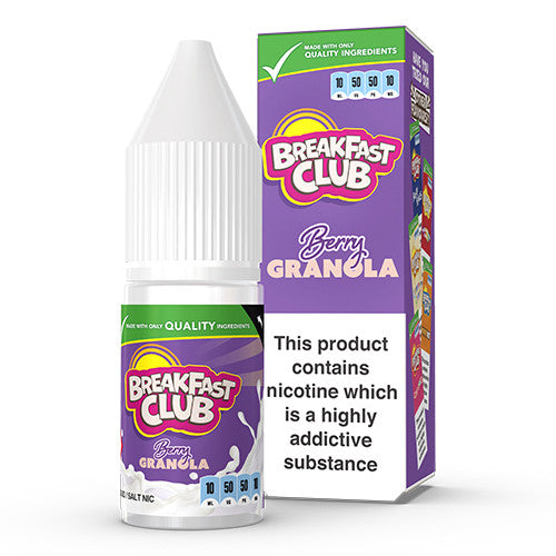 Breakfast Club [EXPIRED] - Berry Granola Nic Salt 10ml